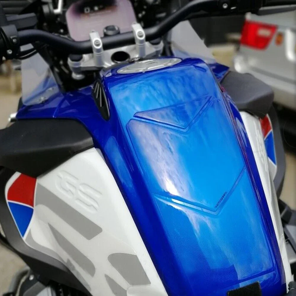 Para BMW R1200GS R1250GS Adventure 2014-2023 Proteção transparente da almofada do tanque