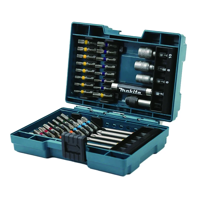 Makita B-55697 Electric Screwdriver Drill Bits Cross Flower Type Hexagon Socket Power Tool Multi-Function Accessories 43Pcs