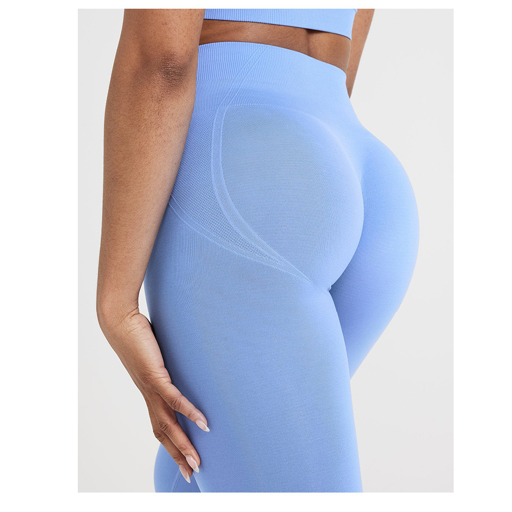 Бесшовные узкие брюки TKITK, леггинсы для спортзала, женские брюки для йоги, мягкая одежда с высокой талией, спортивная одежда для фитнеса