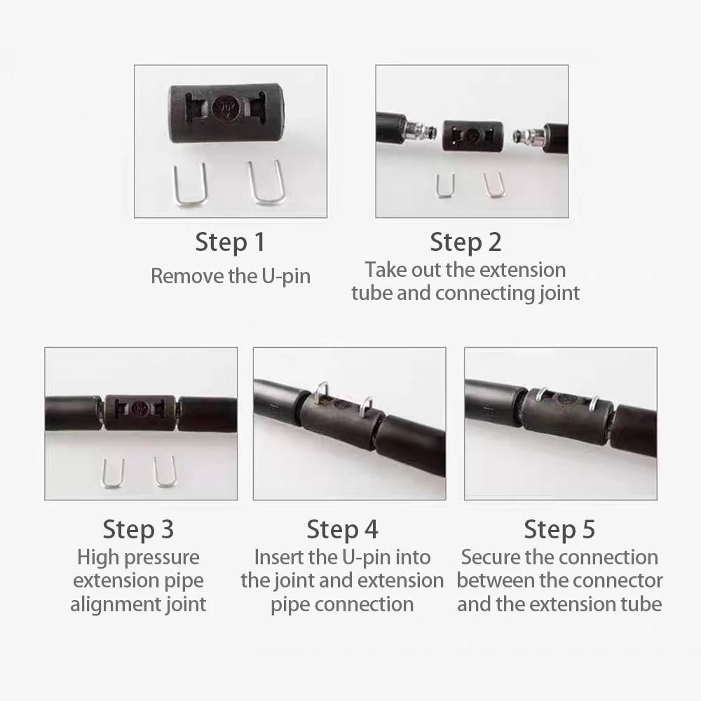 Hose Extension Connector For Karcher Lavor Parkside Bosch Nilfisk STIHL High Pressure Washer Pipe Extender