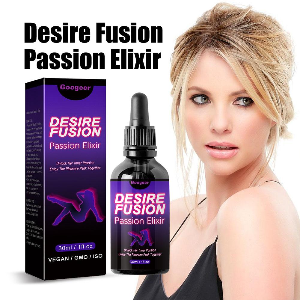 Desire Fusion Passion Elxir Libido Booster para mujeres mejora la confianza en uno mismo aumenta la atractividad encender el chispa del amor I9B3