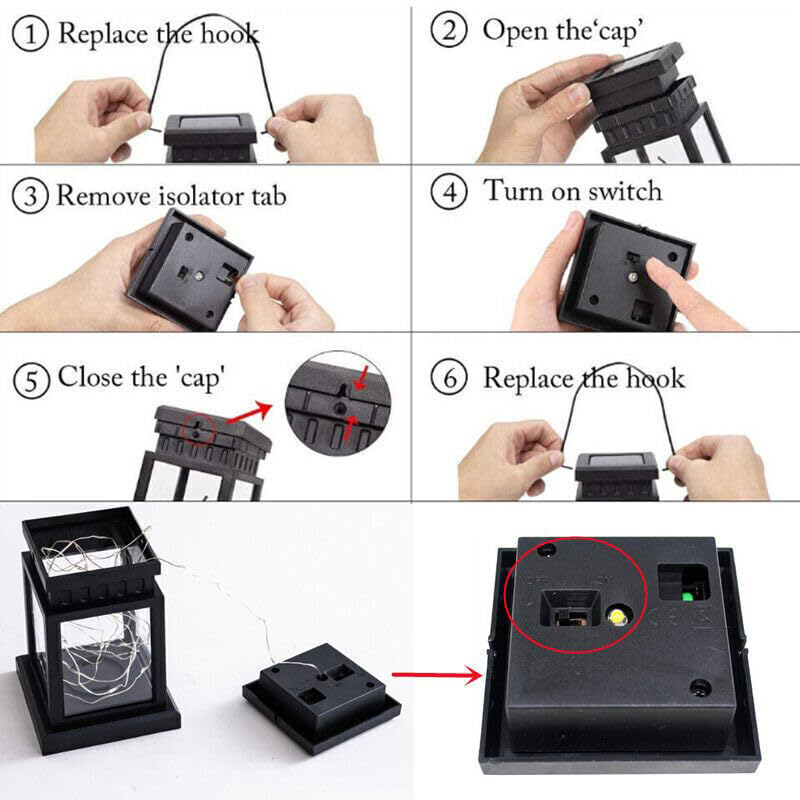 Linterna Solar de palacio, lámpara colgante de vela, luces solares para exteriores, artículo de decoración para césped, paisaje, Patio, suelo, jardín, atmosférico