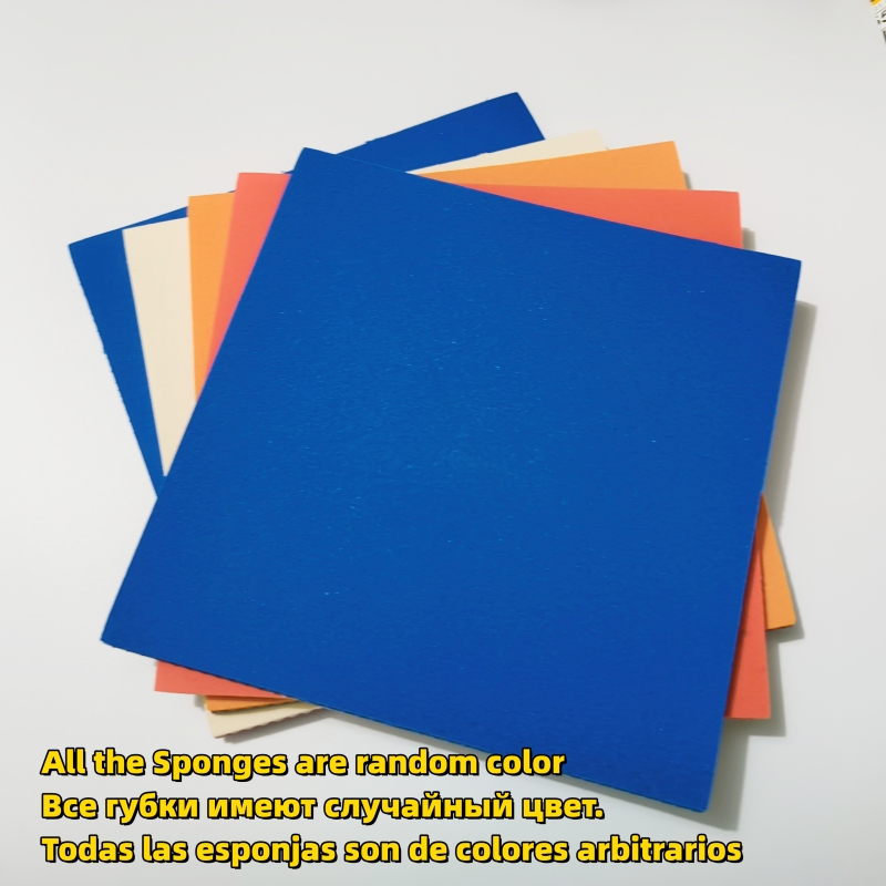 Huieson 5 สีที่มีสีสันปิงปองยางแผ่นสายรุ้ง 2.0 มม.สีเขียวสีฟ้าสีเหลืองสีม่วงสีชมพูปิงปองยางสําหรับการฝึกอบรม