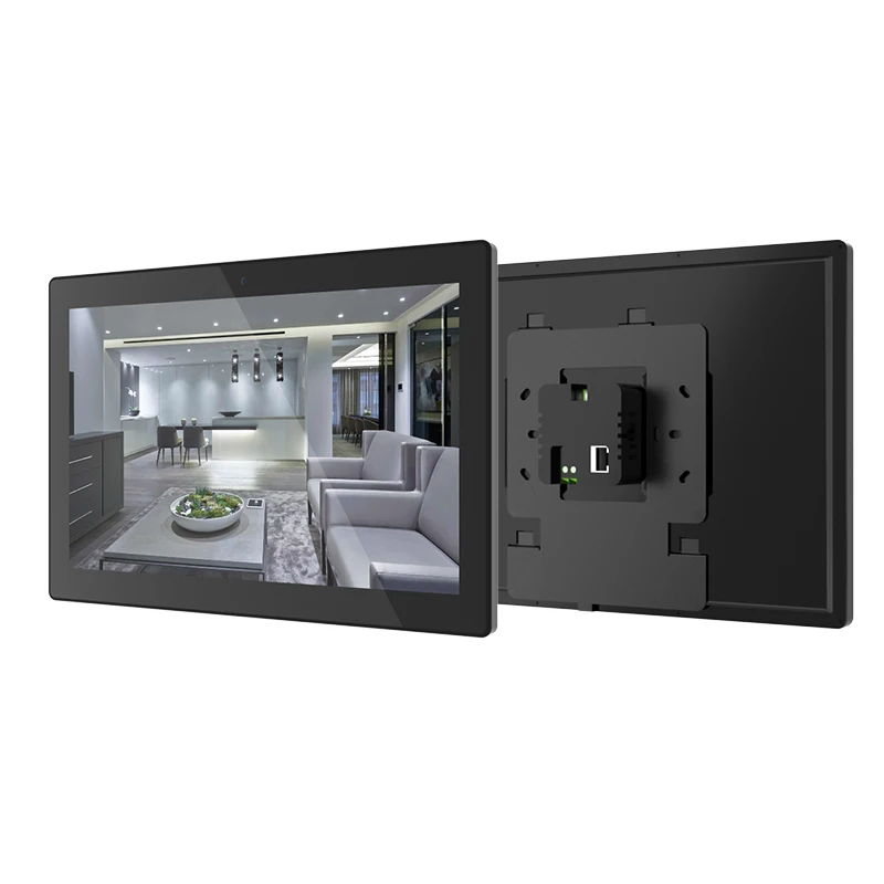 Tableta POE de 2024 pulgadas, Panel de Control inteligente para el hogar, Android 11, sistema operativo, pantalla táctil, montaje en pared, RS485, para caja de montaje en pared 86