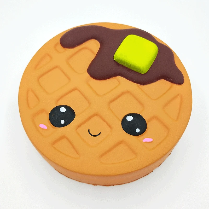 Hoạt Hình Socola Bánh Quy Phô Mai Bánh Mì Series PU Squishies Chậm Hương Kem Fidget Căng Thẳng Đồ Chơi Trẻ Em Squishy Tặng