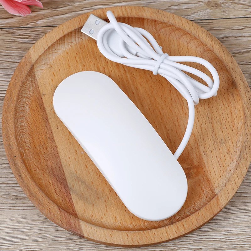 เครื่องเป่าเล็บหลอดไฟยูวีขนาดเล็ก6W 80cm, โคมไฟ LED ชาร์จสาย USB เครื่องอบเล็บเจลทำเล็บมือ LED หลอดไฟยูวีขนาดเล็ก
