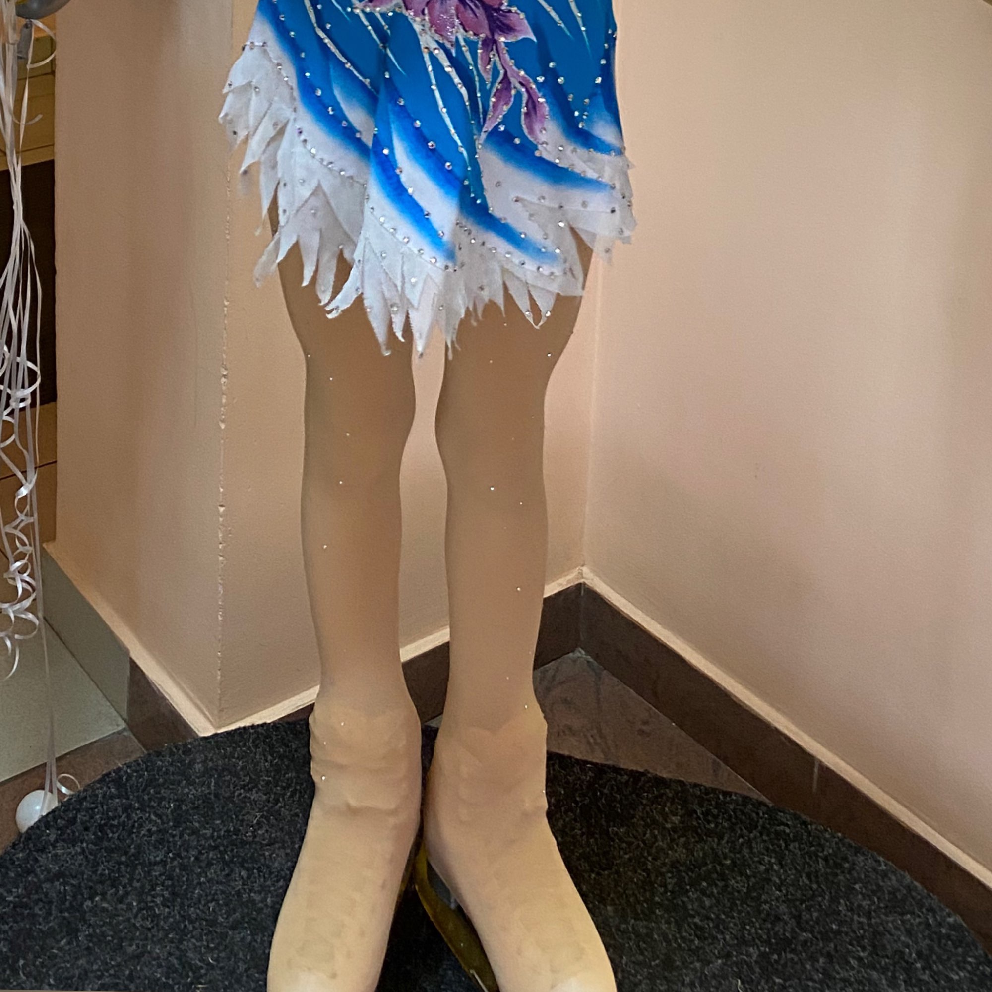 Đá Trượt Băng Nghệ Thuật Quần Người Lớn Trẻ Em Thể Dục Dụng Cụ Leotard Trượt Băng Quần Tất Bé Gái Thun Trưởng Thành Thể Dục Quần Legging