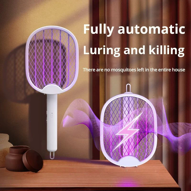 1pc 新蚊キラーランプ USB 充電式電気折りたたみ蚊キラーラケットハエたたき 3000V 忌避ランプ