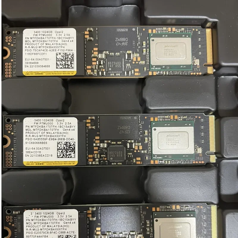Originale Per Micron SSD 3400 3500 512G 1TB 2TB PCIE4.0 PS5 M.2 M2 2280 SSD Notebook