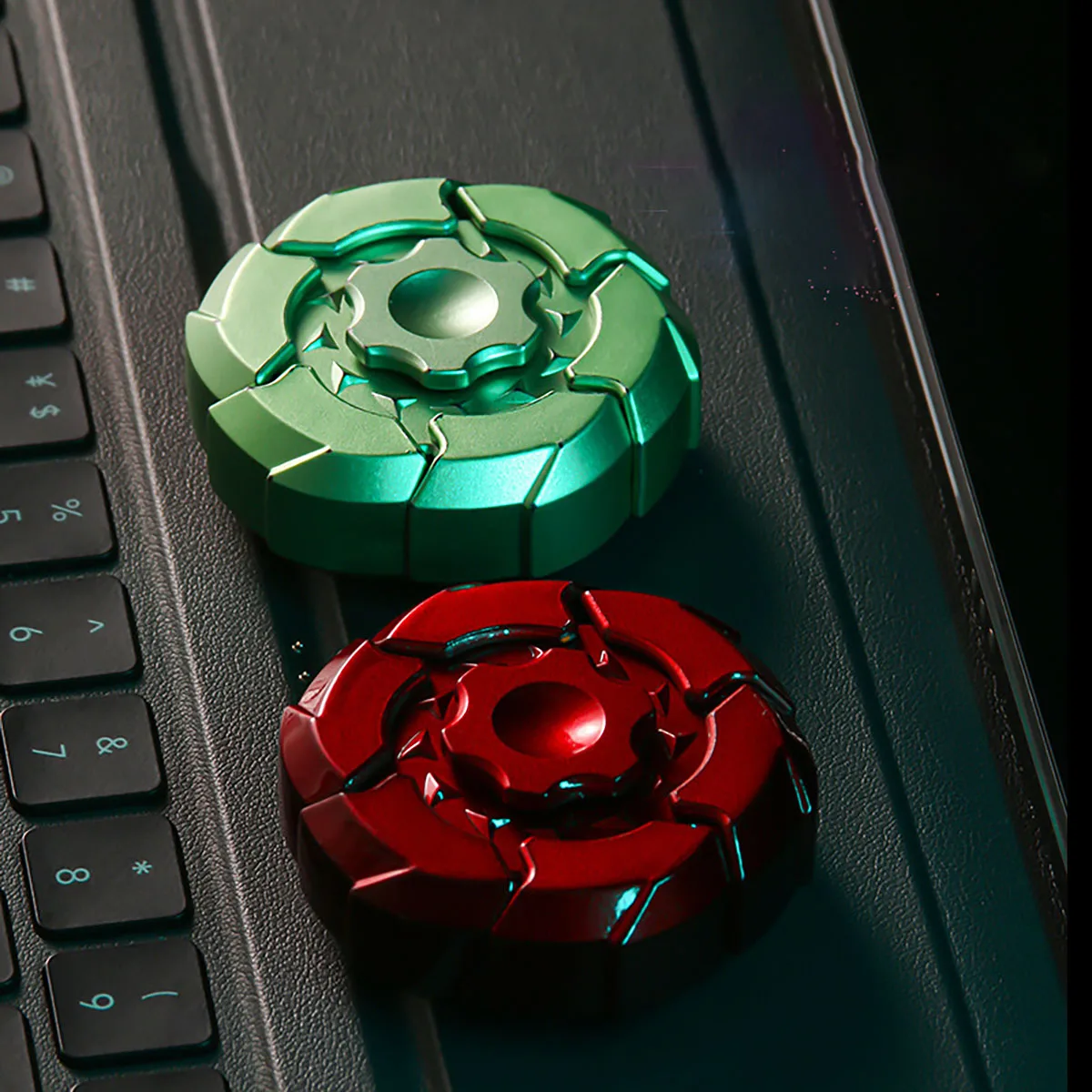 Sliders Open Armor Spinning TopFidget ของเล่นบรรเทาความเครียดสําหรับผู้ใหญ่ Magnetic Meta