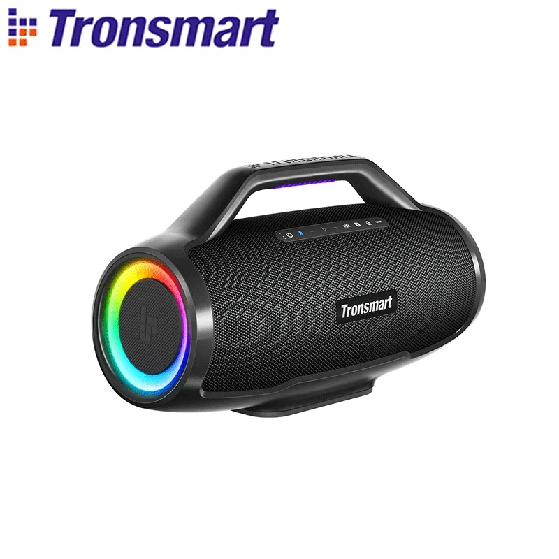 Tronsmart Bang Max динамик 130 Вт вечерние динамик с 3-сторонней звуковой системой, синхронизация 100 + динамиков, управление через приложение, вход для гитары/микрофона