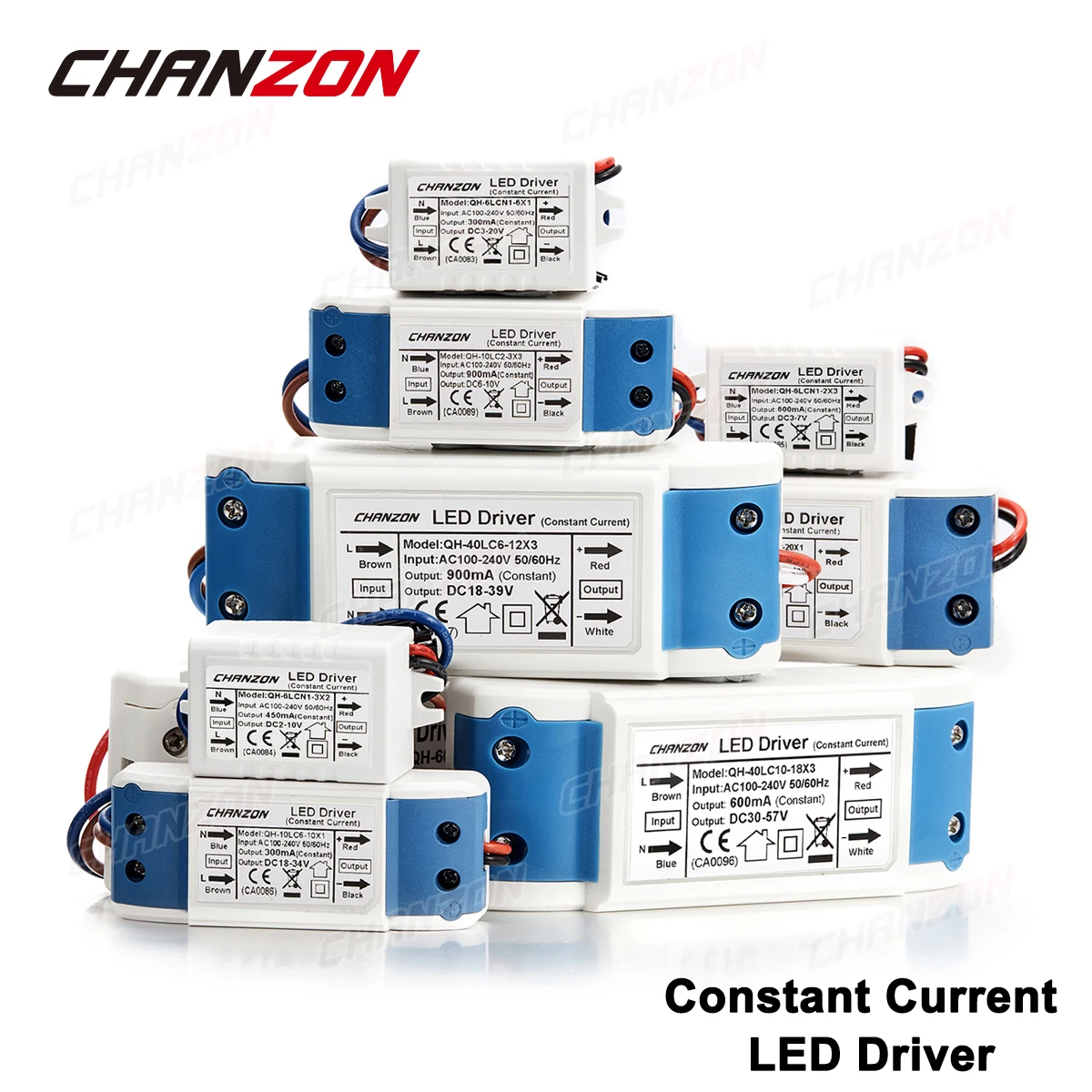 Dòng Điện không đổi Bên Ngoài ĐÈN Lái 1 W 3 W 5 W 10 W 20 W 36 W 50 W 300mA 450mA 600mA 900mA 1500mA Cô Lập Chiếu Sáng Biến Hình