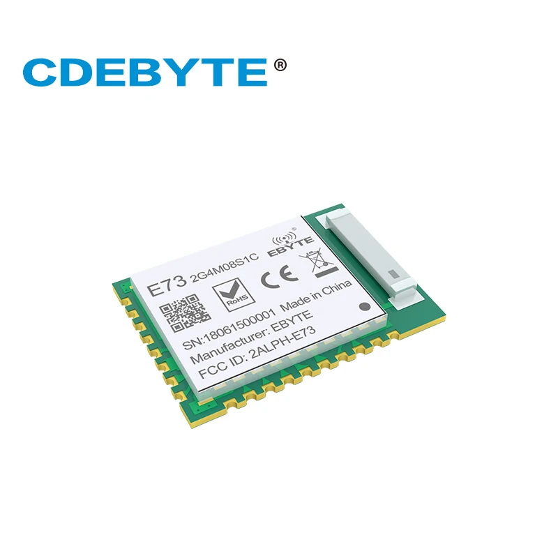 Nrf52840 ble 5,0 Modul 2,4 GHz 8dbm Mikro größe Langstrecken 120m drahtloses Bluetooth-Transceiver-Modul cdebyte E73-2G4M08S1C iot