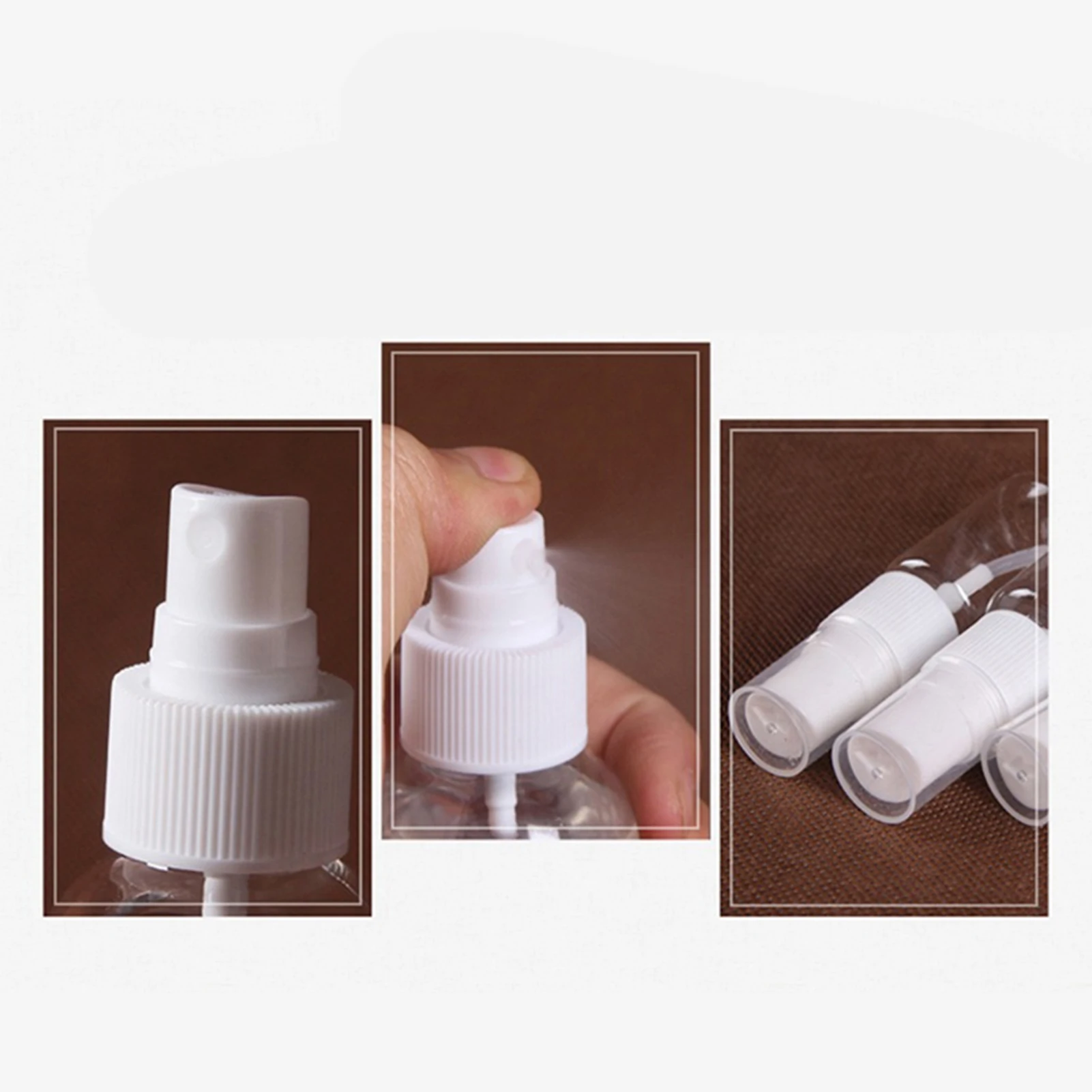 5/10/20/30/60/80/100/Du Lịch 120 Ml Nhựa Trong Suốt Nước Hoa atomizer Mini Trống Xịt Lọ Chai Mỹ Phẩm Containe