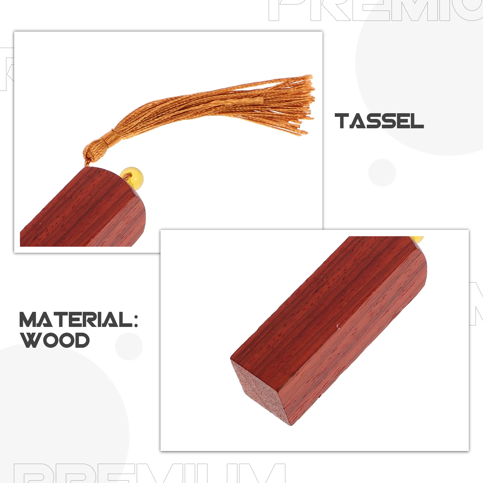 Selo de madeira com nome para diy, diy, diy, diy