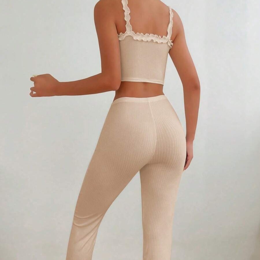 Pijamas fs sensuais com decote em V, pretos, com regata de suspensório, manga crida, em seda de leite, para usar em...