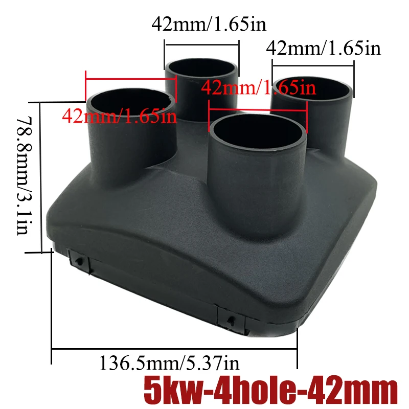 42/60/75/90 ミリメートル空気出口ベントカバー 2KW 5KW 空気ディーゼルパーキングヒーター部品ベバスト Eberspacher 車のトラックバスキャラバン