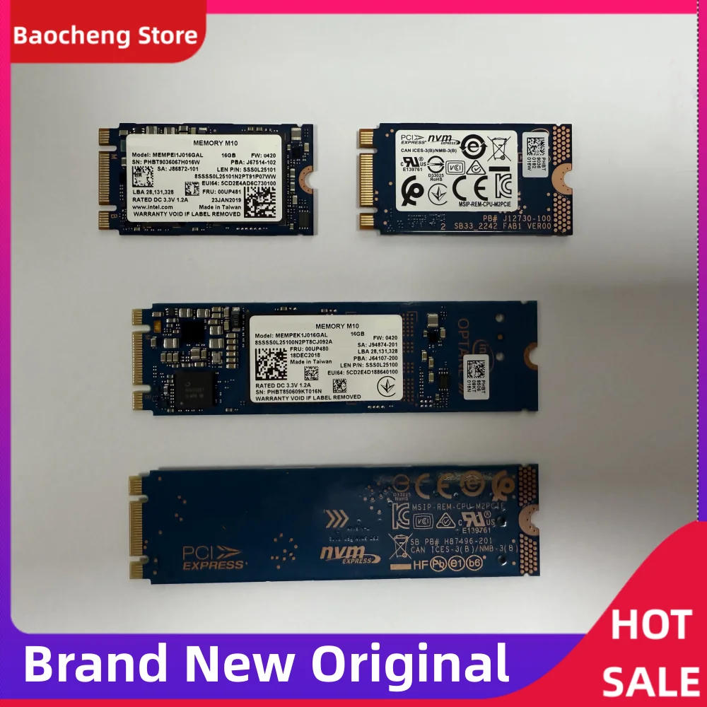 New M10 2280 16G M.2 Internal Solid State Drive 32GB  2242 SSD 16G NVMe PCIE 3.0 support Intel Optane