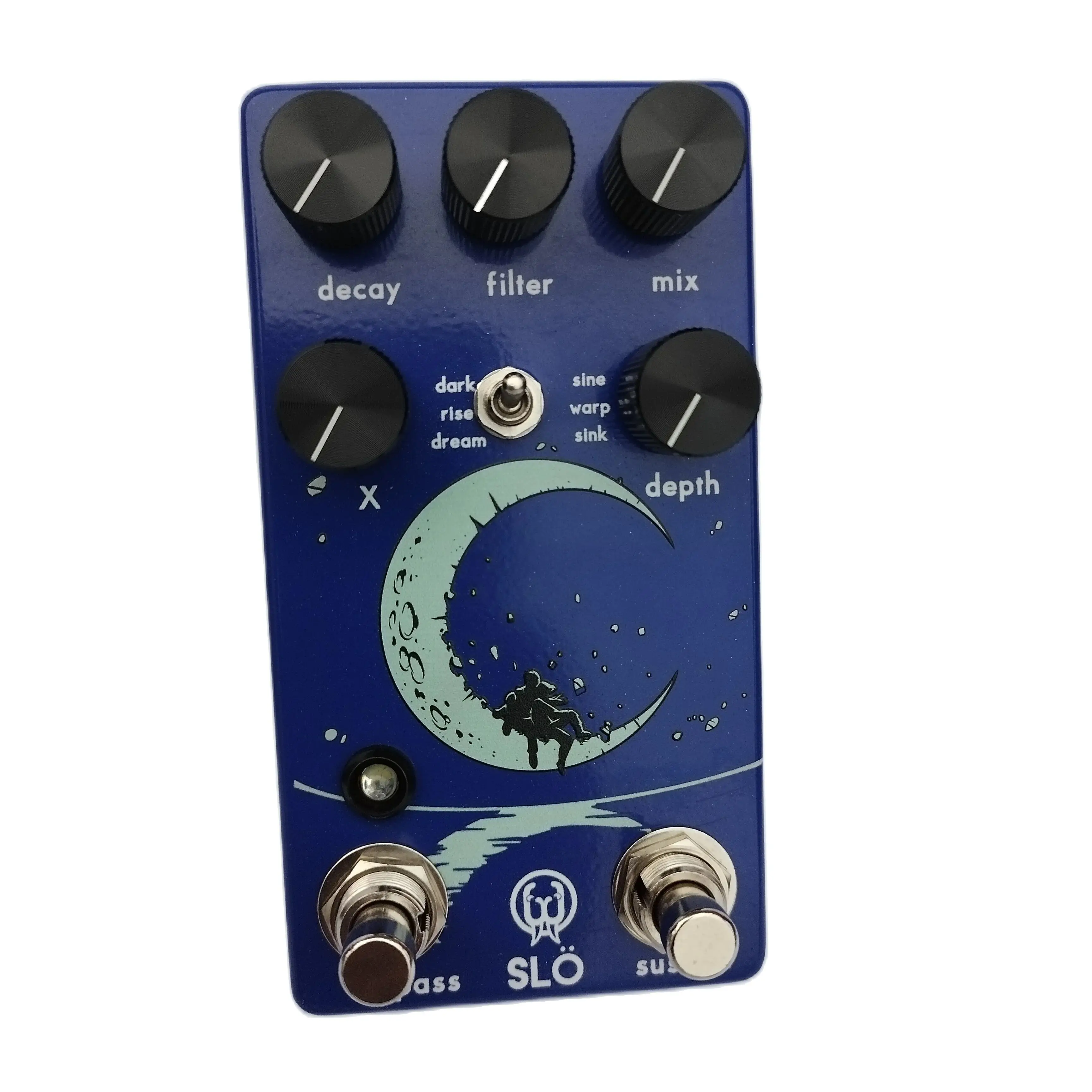 JHS Walrus Slo Reverb, гитара с несколькими реверберациями, монолитный эффектор, электрическая деревянная гитара, универсальная