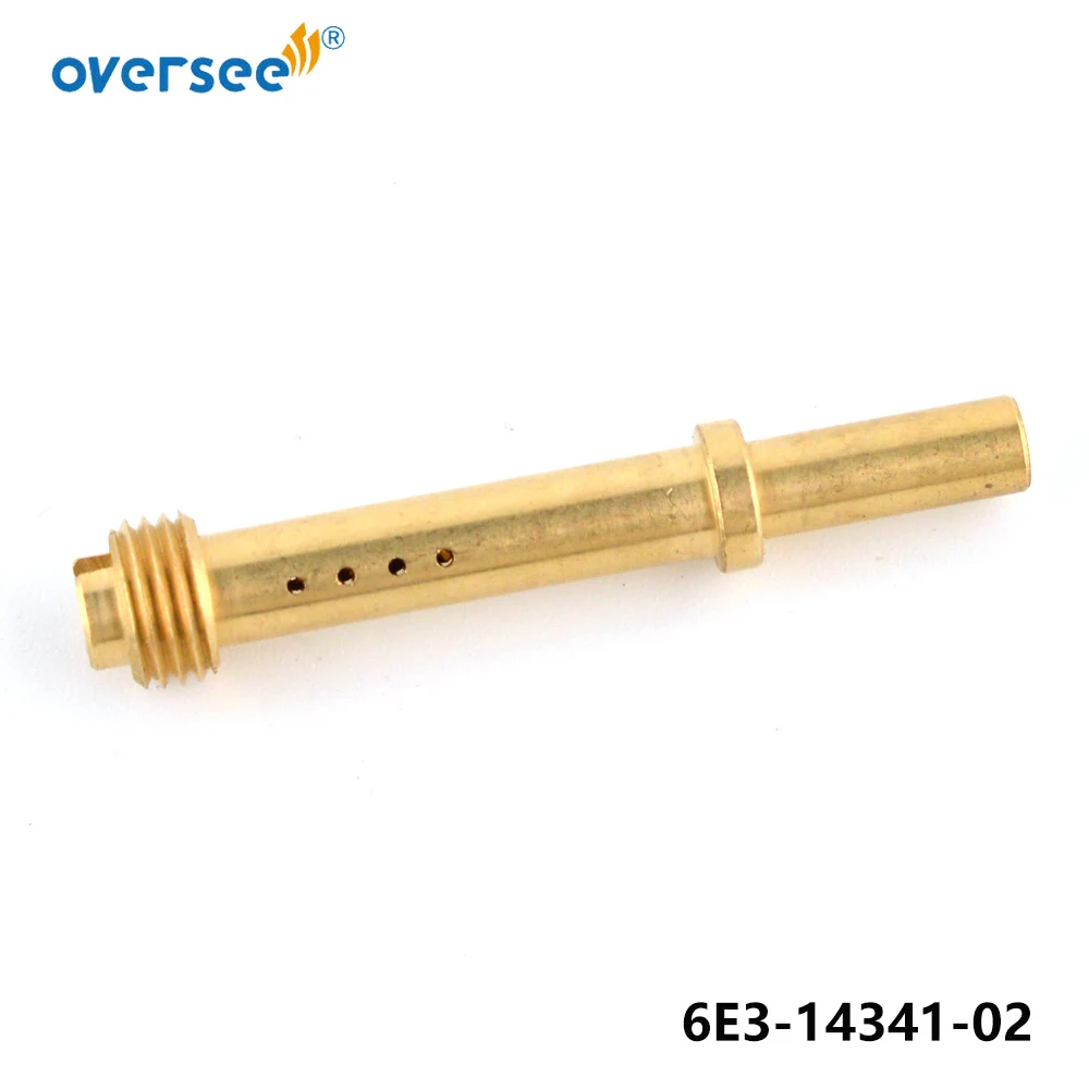 6E3-14341-02 DÜSE, HAUPT Für Yamaha 5HP Außenbordmotor Boot Motor Vergaser aftermarket teile 6E3-14341
