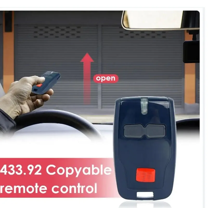 Controle emote para BFT B RCB02 RCB04 MITTO 2 4 KLEIO B RCA 02 04 TRC1 TRC2 TRC3 Controle remoto para porta de garagem 433,92 MHz Abridor de portão