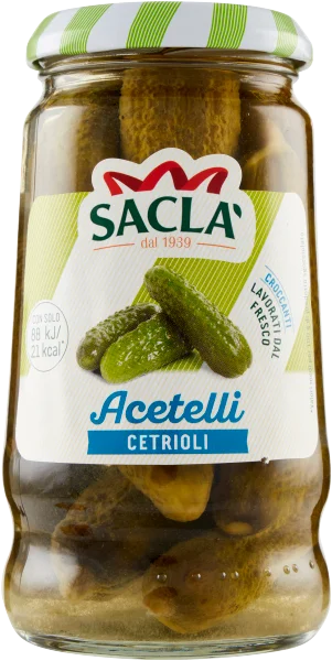 Gurken Acetelli Cetriolini 290g-sacla