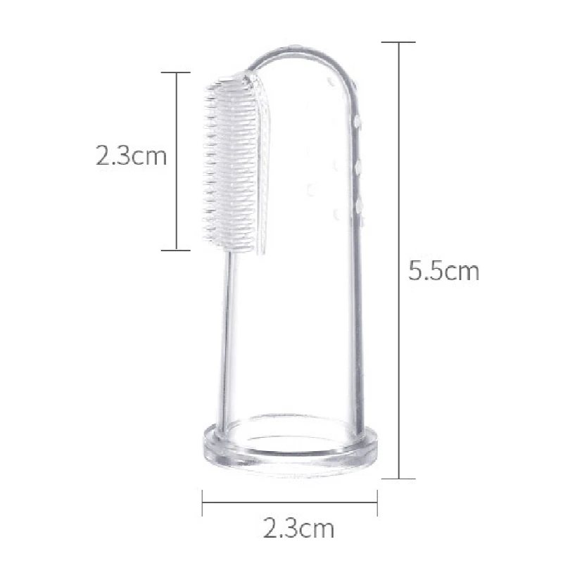 Cepillo de dientes de silicona suave para bebé, sin BPA, para limpieza de dientes infantiles, cuidado de la salud Dental de silicona de calidad alimentaria