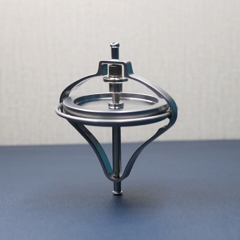 Mechanical Gyroscope โลหะ Gyro Antistress Fidget ความวิตกกังวลออทิสติกคลาสสิกแบบดั้งเดิมการศึกษาเทคโนโลยี Props ของขวัญสร้างสรรค์