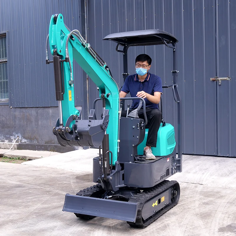 カスタマイズされた 1.2 トンミニクロールショベル製造機械最高価格良質建設クローラディガーショベル