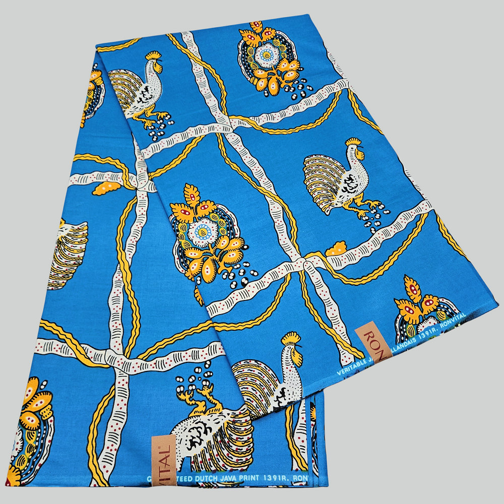 Tecido clássico com estampa de cera java, cera Hollandais, impressão com óleo, sensação suave e macia, lomo africano