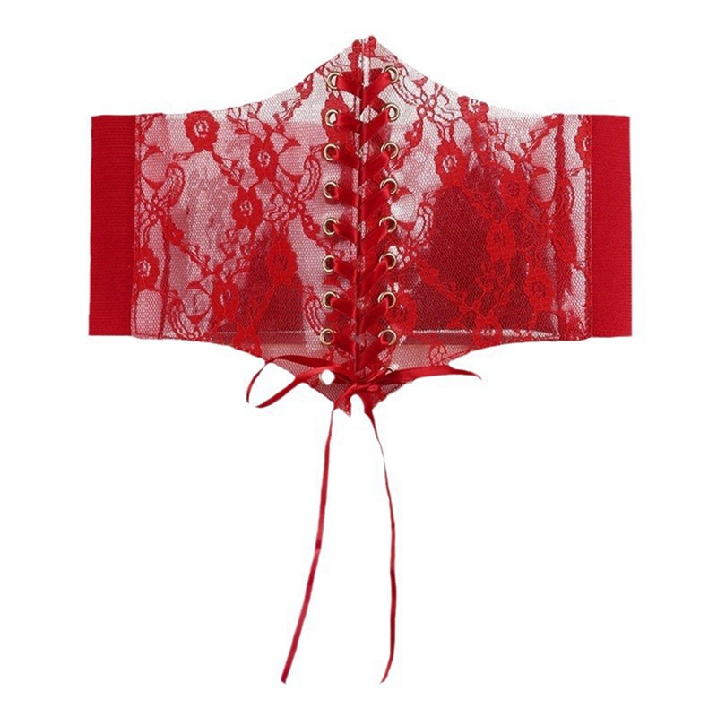 Moldeadores de cuerpo para mujer, cinturón de cintura con cordones, corsé, cinturón, Tops debajo del busto, corsé sin tirantes, corpiño de malla transparente, cinturón ancho