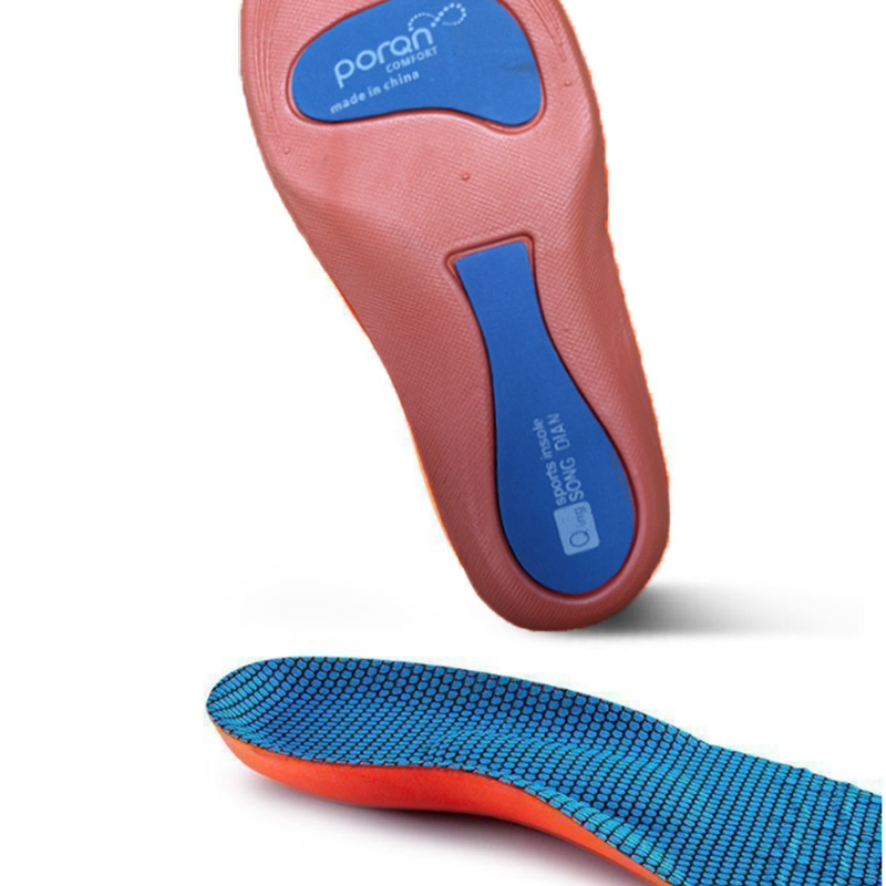 1 คู่ความยืดหยุ่นการดูดซึมShock Breathable Running Orthopedic Insoles