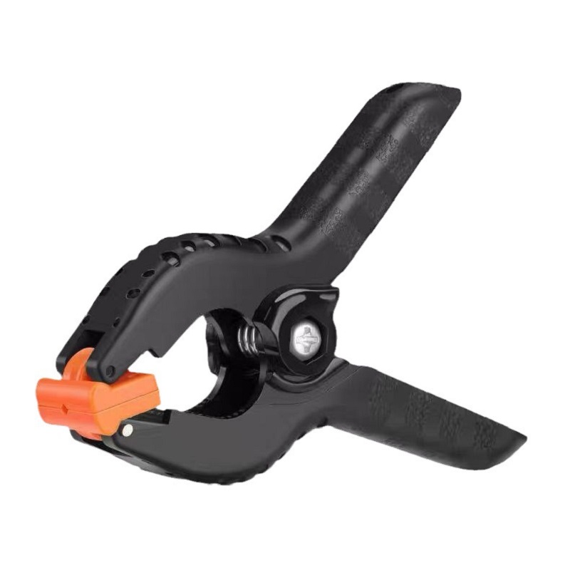 6 sztuk 3-calowych zacisków sprężynowych Wytrzymały plastik do tła Muślin Płótno Papier Chromakey Klips do ekranu Studio fotograficzne Narzędzie stolarskie