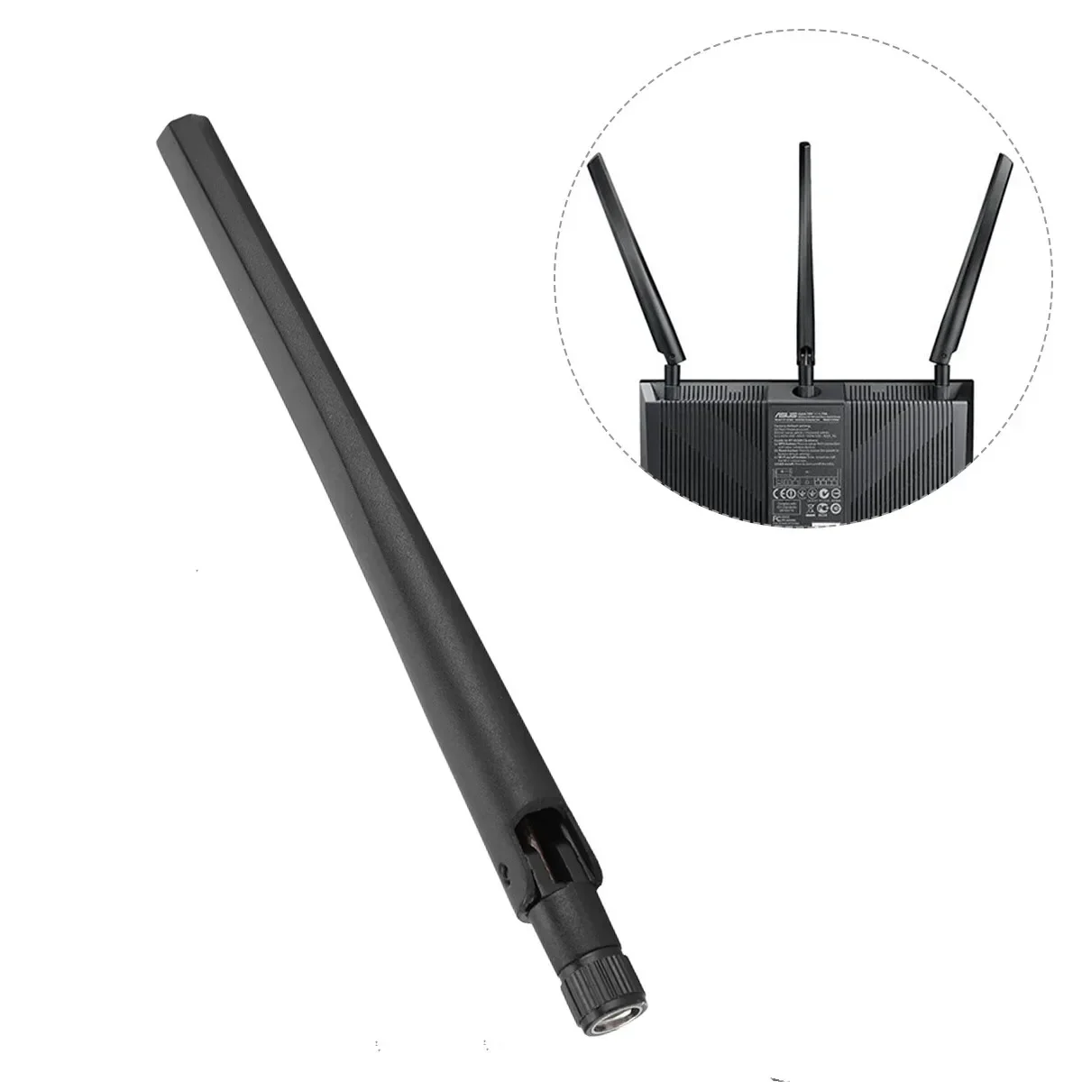 คุณภาพเสาอากาศ RP-SMA หญิง Router WIFi ไร้สาย 16 ซม.2.4G/5G 6DBi Dual-Band สําหรับ ASUS High Gain การ์ดเครือข่าย