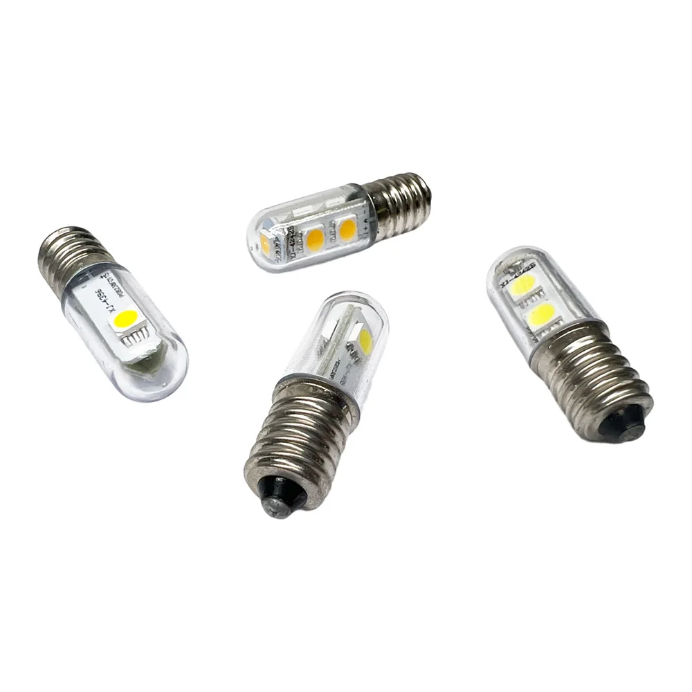 Mini E14 LED Lampadina per frigorifero SMD5050 0.5W 1W Frigo Forni a microonde Cappa da cucina Tavolo da notte Lampada per macchina da cucire Lampada LED