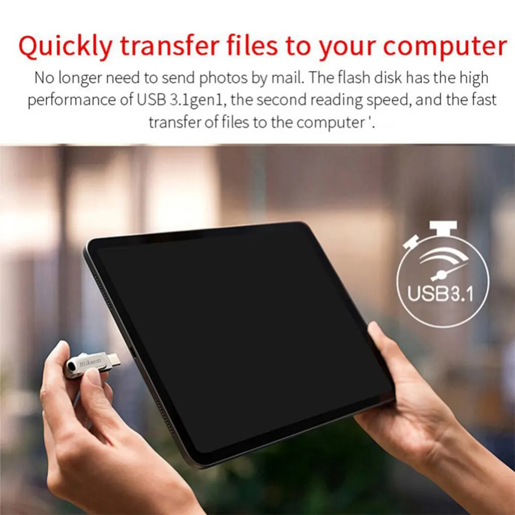 Liksem-PC用の高速USBフラッシュドライブ,タイプC,ペンドライブ,USB 2.0, TYPE-C, 32GB, 64GB, 128GB