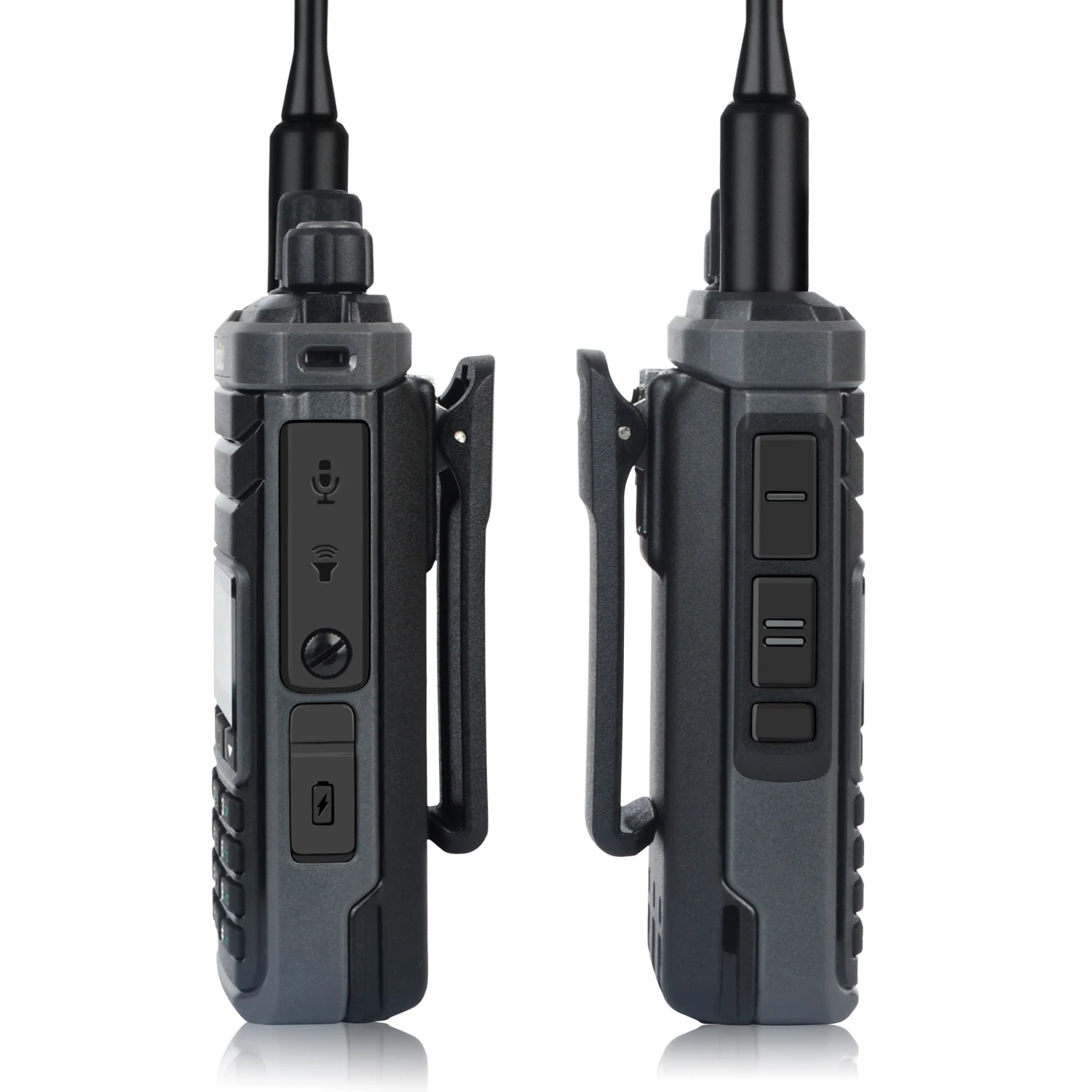 Iradio Walkie Talkie UV-88 HF CB VHF UHF Aviation Freq Multi-band Multi Modulation AM FM SW MW LW CB SSB Portable Two Way Radio