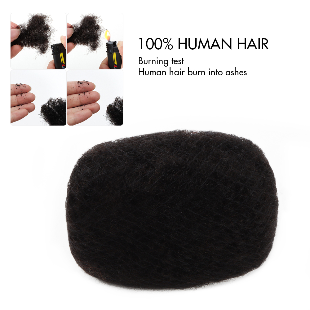 100% human Soft Afro Kinky hair black 4A 4B 4C texture for braiding natural black 100g one pack with shipping fee