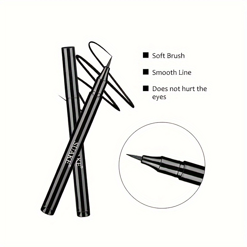1PC 黒ファイン長期的な液体アイライナー水ペン防水速乾性メイクツール