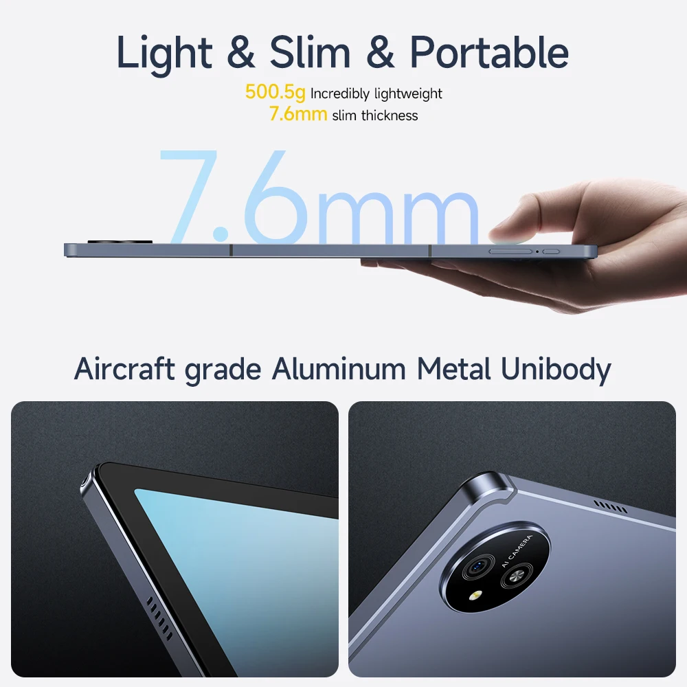 【World Premiere】Ulefone Tab A11 Tablet, 11‘’ ,Up to 12GB RAM (6+6) 128GB/256GB ROM, Unisoc T620, Android 14, 8800mAh 4G Tablet