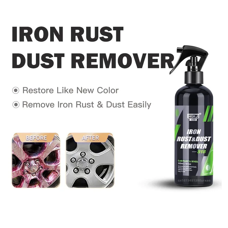 Car Rust Remover Multi Purpose Rust Remover Spray Bathroom Door Hub Strong Rust Remover Iron Polishing Refurbishing Agent