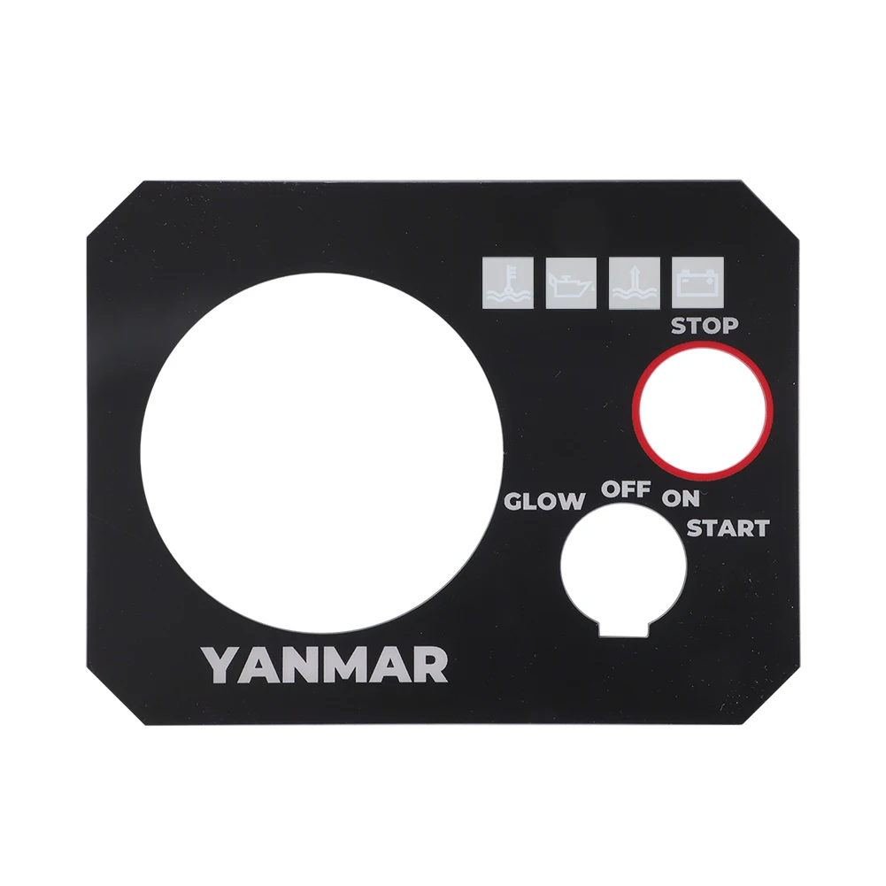Für Yanmar Motor Instrumententafel Frontplattenaufkleber Typ B 3ym30 3ym20 2ym15