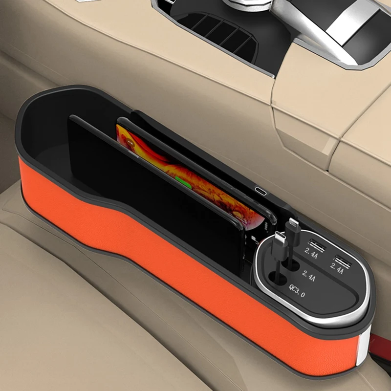 Auto Spalt organisator Auto Multifunktion ladegerät Auto ladegerät Auto Innenraum