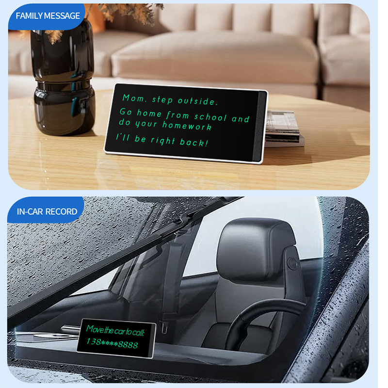 6.5-inch Screen Superfine Handwriting LCD Writing Board Meeting Magnetic Single/Double Sided Pad Liquid Drawings Tablet