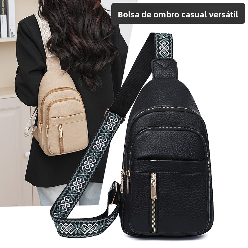 Bolsa Transversal Fena Faion 2025, Mochila Pequena Versátil para Viagem, Design Único de Alta Qualidade