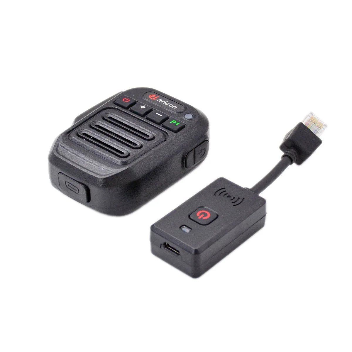 Bluetooth HAM PTT Microphone for Kenwood TM471 Baofeng TYT HYT TC500 Motorola GP88 Icom 2720 Yaesu 7900 Vertex VX2208 Speaker