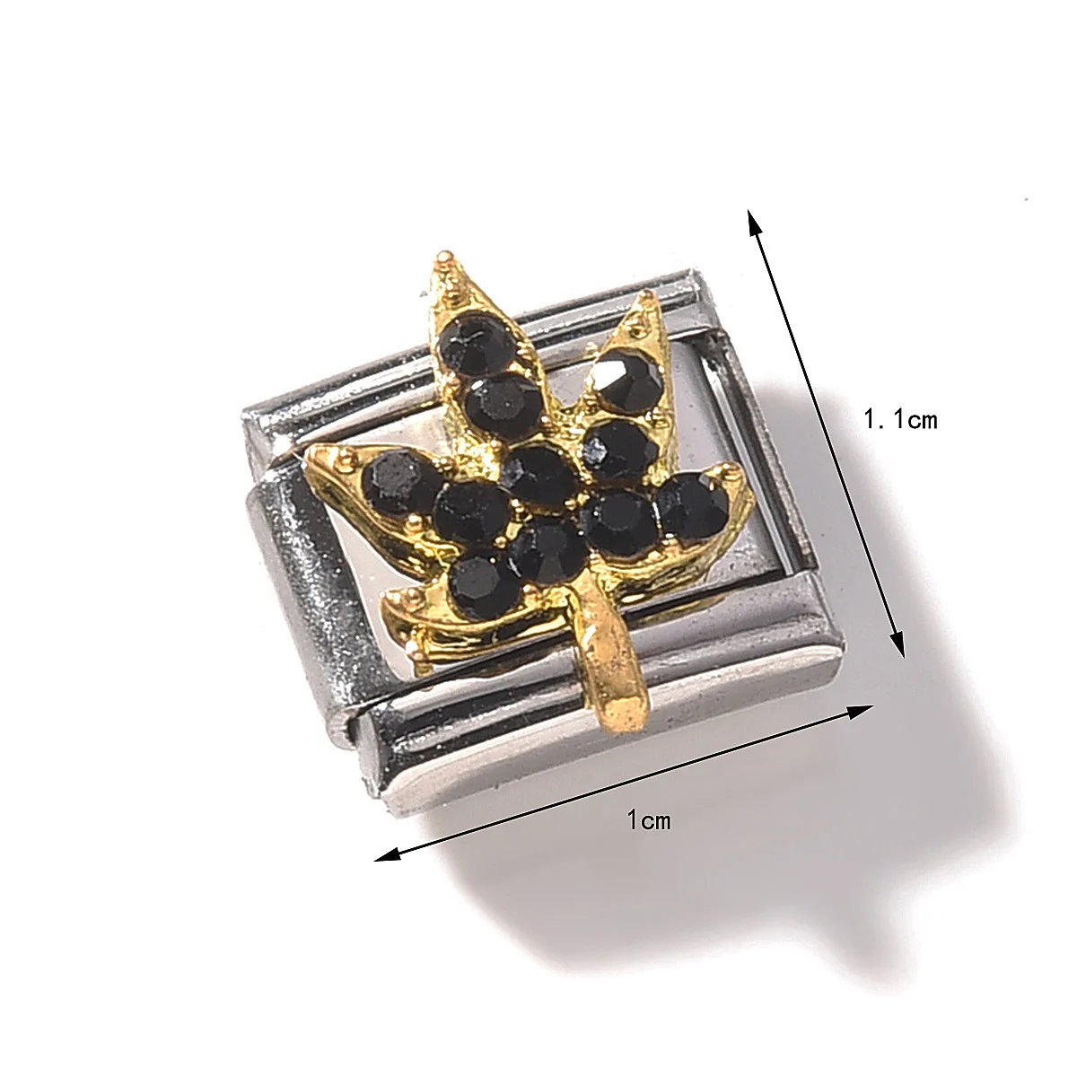 แฟชั่นสีสันอิตาลีโมดูลผีเสื้อหัวใจสร้อยข้อมือหยดสร้อยข้อมือ DIY Splicing สร้อยข้อมือโซ่