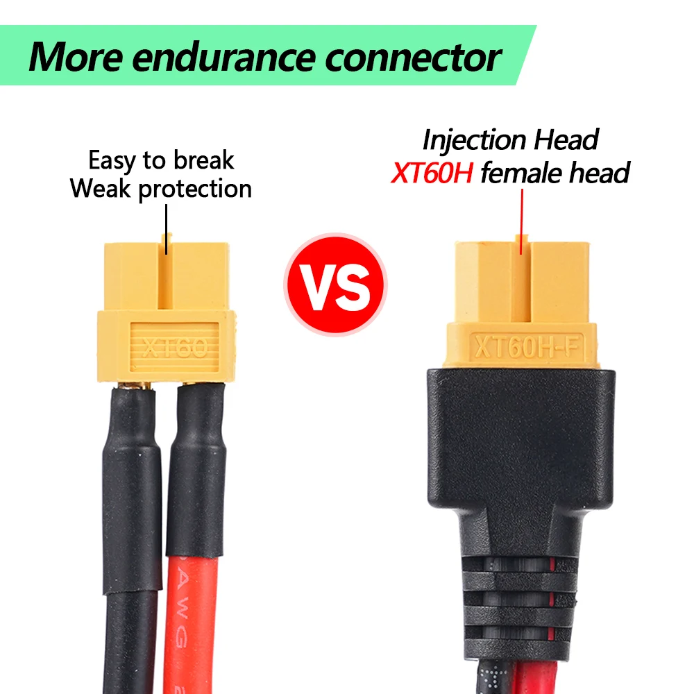 3M XT60 Connector Extension Cable with Cigarette Lighter Plug 10FT 14AWG Car Charger and Adapter Cord to Solar Generator