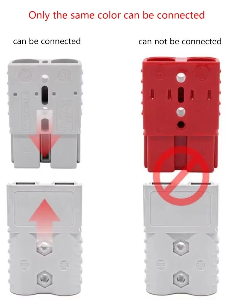 5/10pcs 50A/120A/175A/350A Anderson Stijl Plug Connectors 12-24V DC Power Tool Oplader Batterij Elektronische Accessoires