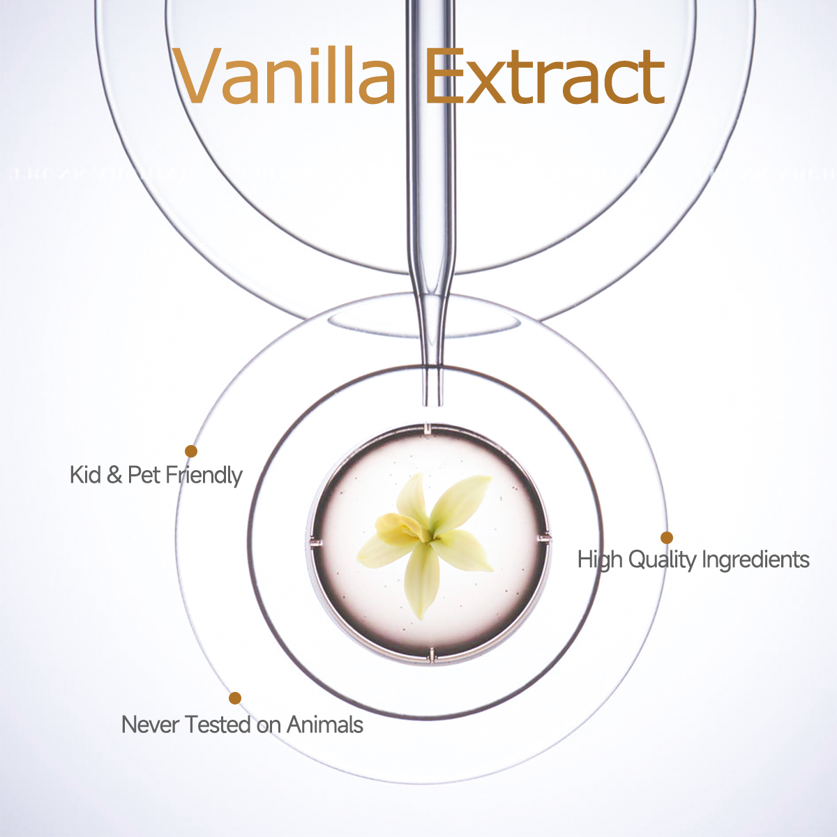 Vanilla Plant Extract Aromatherapy Essential Oil Face Body Diffuser Humidifier Massage, Shower, Manicure, Hair Care